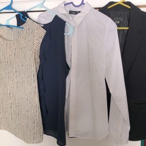 Tahari Suit Jacket & Blouses bundle